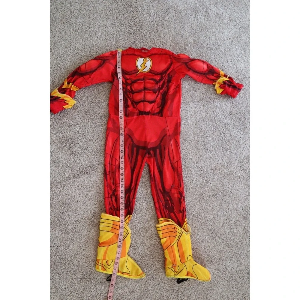 Flash Halloween Kids Costume Marvel Movies Costume Halloween Party Flash Costume - Picture 7 of 16